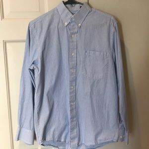 IZOD Striped button down with pocket